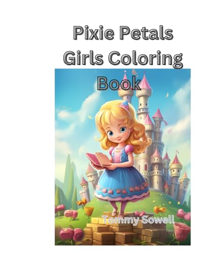 4.Pixie Petals girls coloring book von Independently published